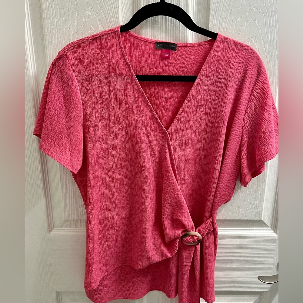 Vince Camuto Wrap Blouse